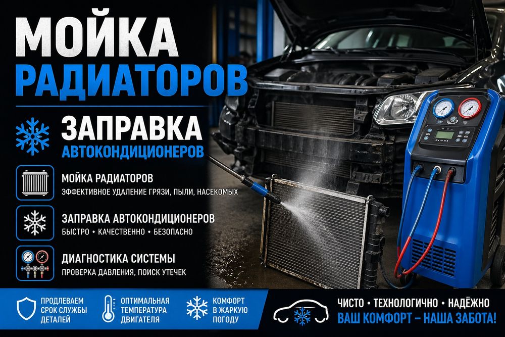 Заправка автокондицеонеров