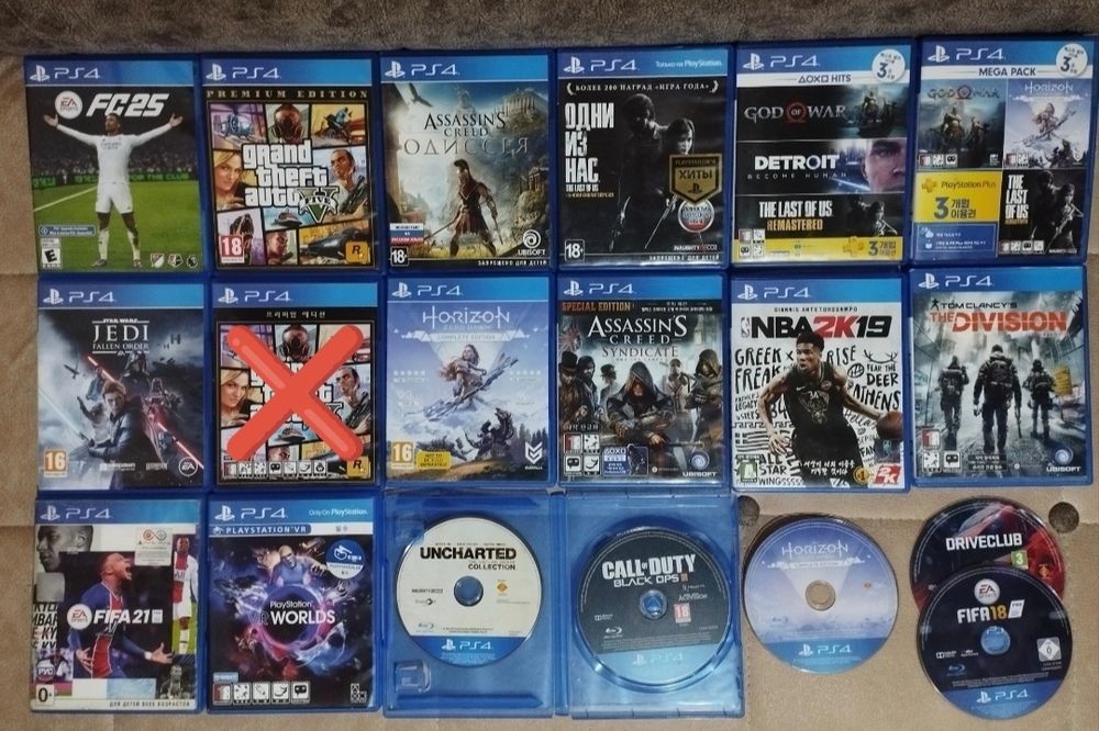 Ps4 uchun orginal disklar