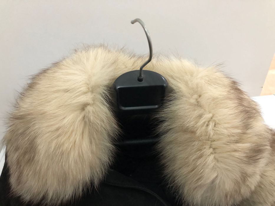 Haina/ cojoc Grecia piele întoarsă cu. Vulpe polara