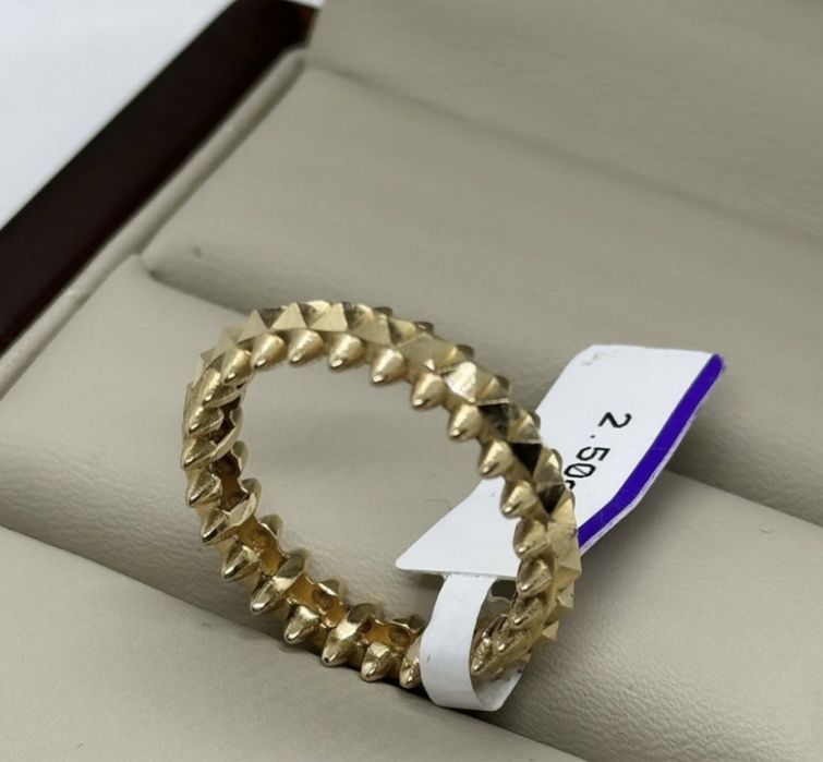 Золотое Кольцо Клеш Картье