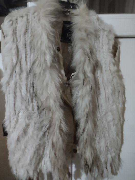 Естествен косъм елече