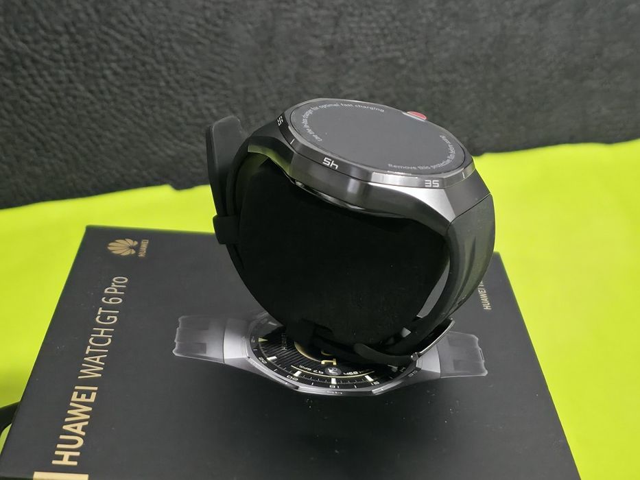 ***ЧИСТО НОВ 46mm Huawei watch GT 6 Pro Yettel Гаранция 2028 Black GT6
