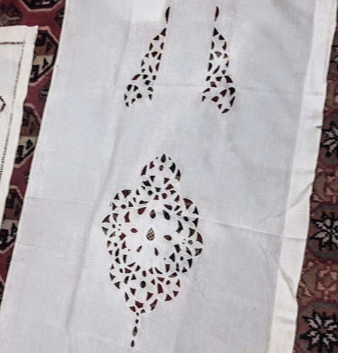Вышивки  ручная работа Кружева