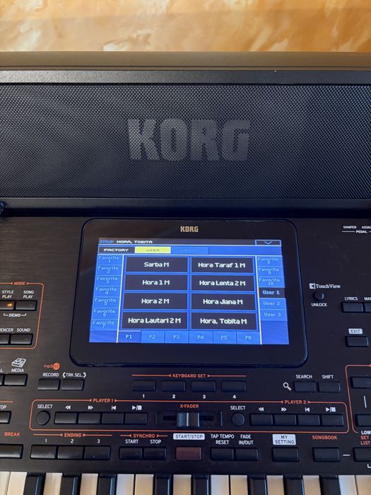 Korg pa4x+stativ+boxa pentru orga+husa!