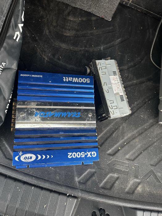 Радио, тонколони hertz,усилвател терминатор