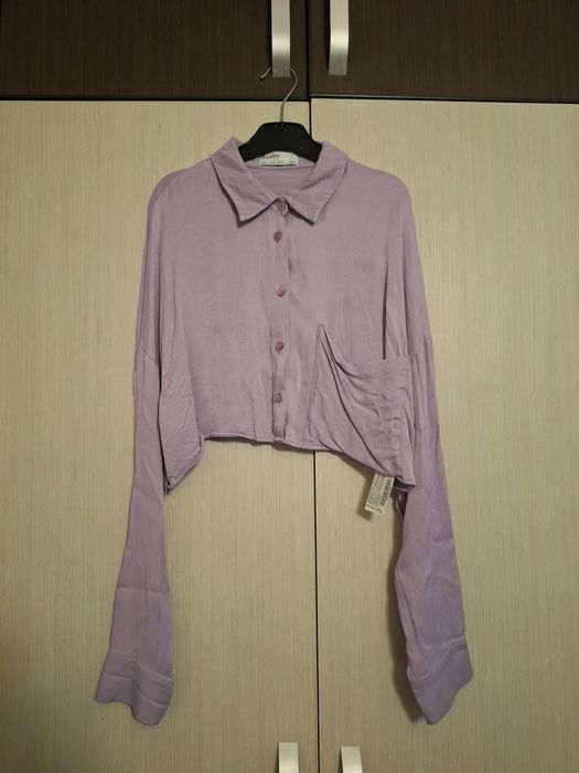 Cămașă scurtă, cu mânecă lungă