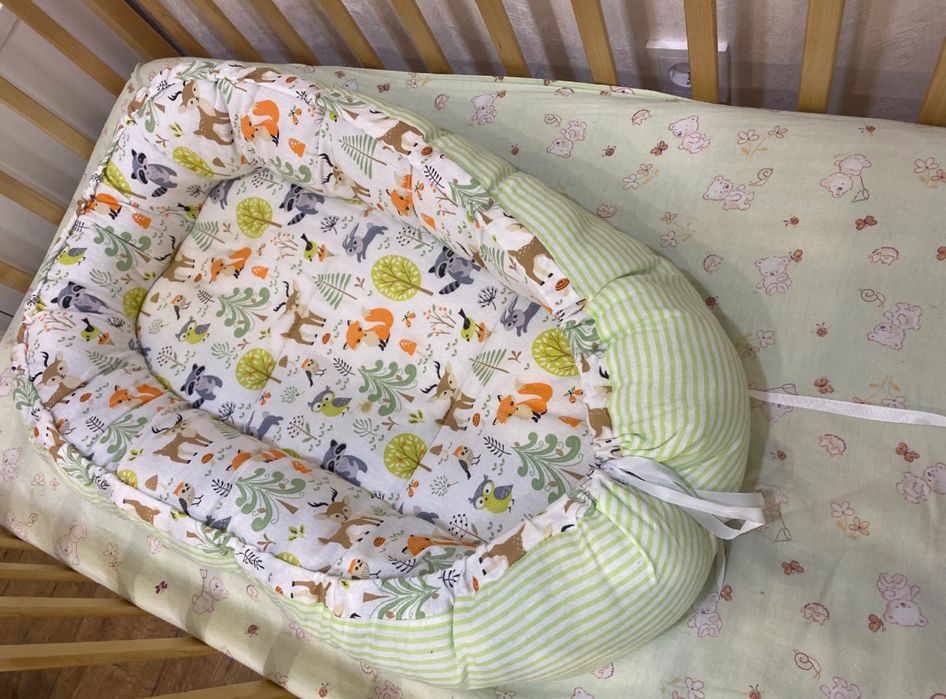 Матрасик-гнездышко (кокон для малыша)