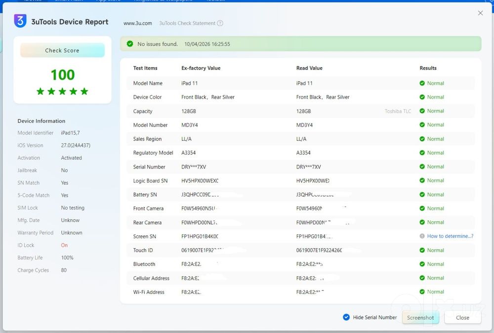 iPad 11 (A16) 2026 WiFi
