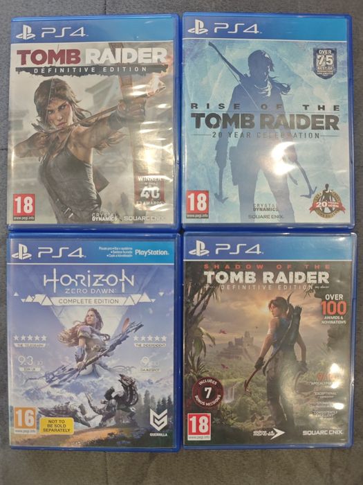 Plague Tale Innocence & Requiem за PS5, Tomb Raider, Horizon Zero dawn