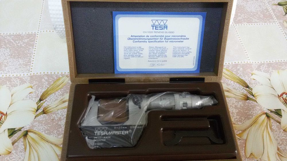 Micrometru de mare precizie.