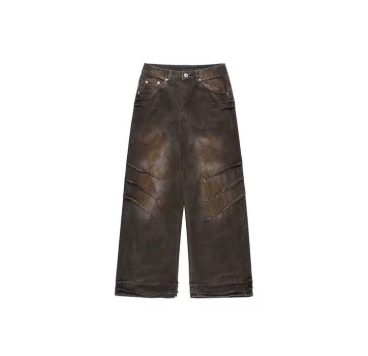 джинсы широкие unisex