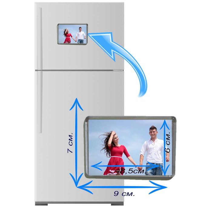 Изработваме календари с Ваши снимки. Магнитчета за хладилник.