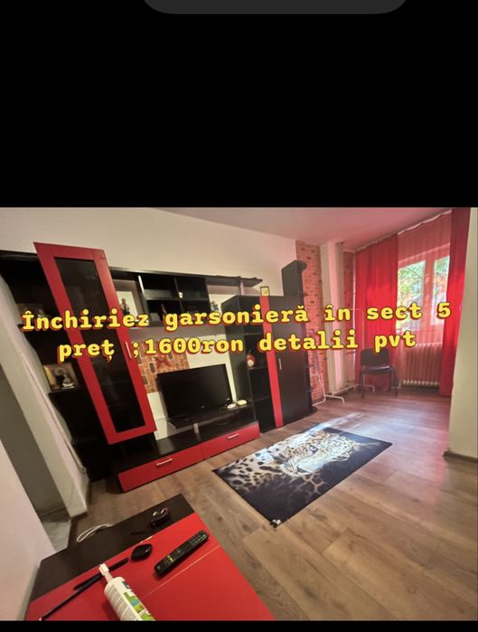 Inchiriez garsoniera termen lung