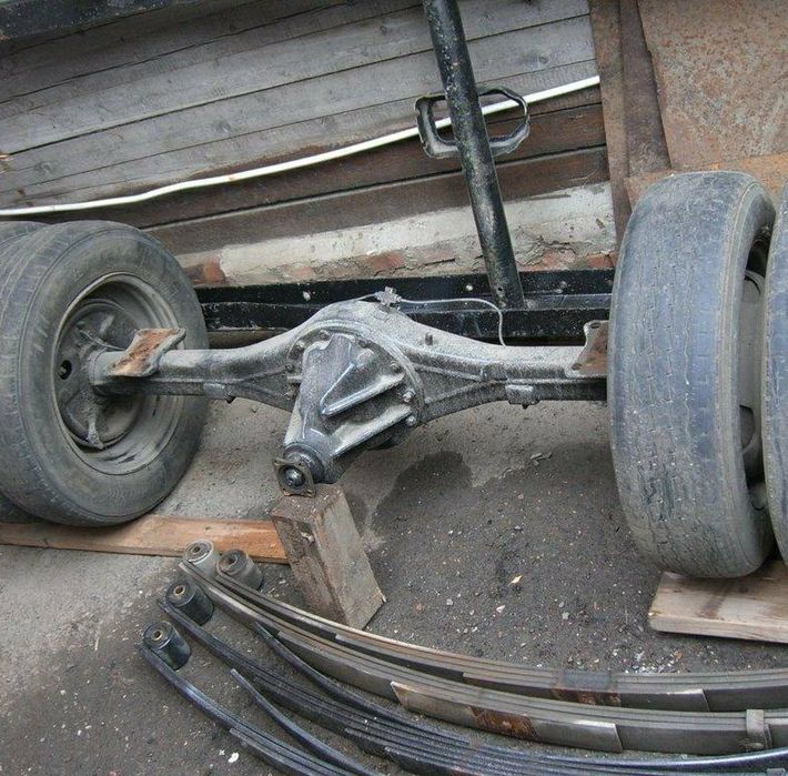 Задний мост газель в сборе
