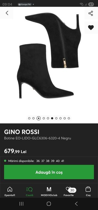 Botine piele gino rossi noi