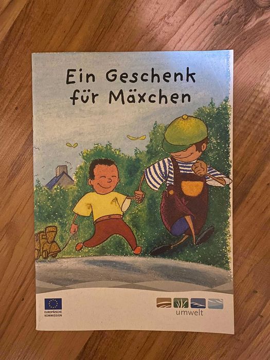 Учебници и помагала по немски (начално ниво) + подарък детска книжка