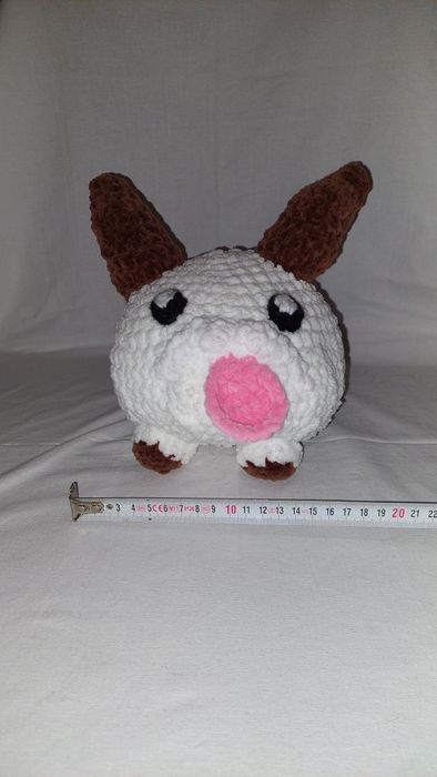 Ръчно плетена играчка - Poro (League of Legends)