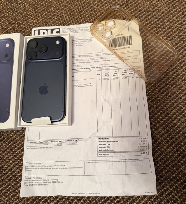 Iphone 17 Pro 256GB Blue 24м. ГАРАНЦИЯ ПОДАРЪК