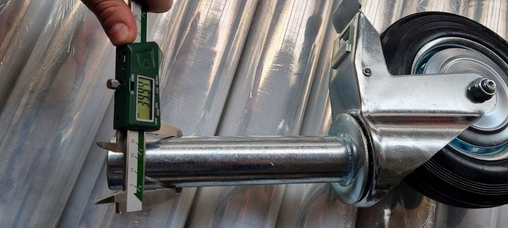 Rota cu frana pentru schela model Italian