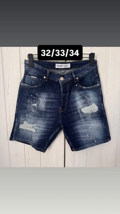 Къси дънки Dsquared2 / Black Island / Armani