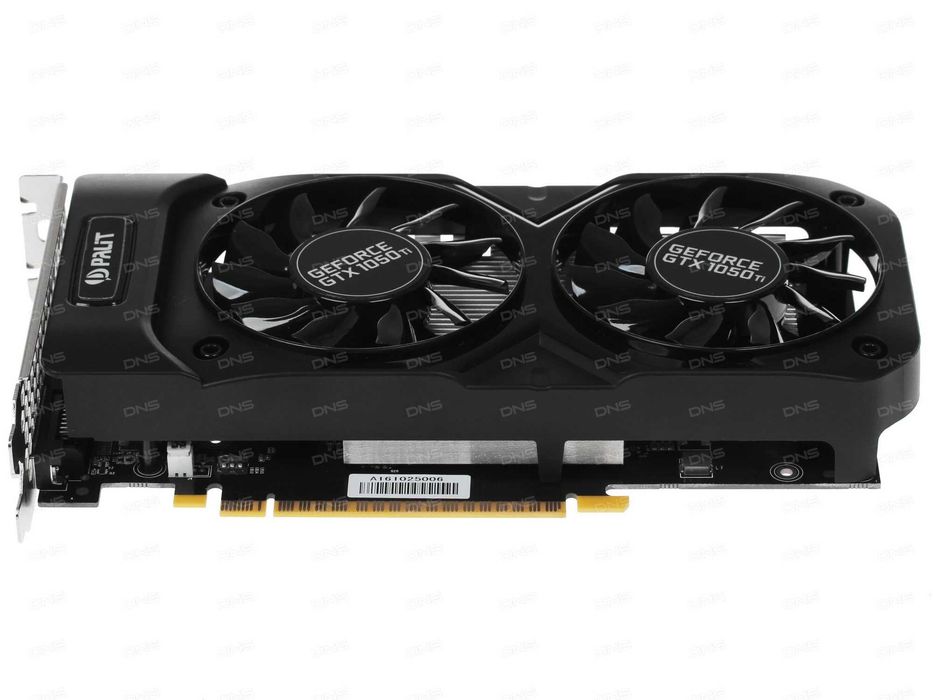 Видеокарта PALIT GeForce GTX 1050 Ti DUAL OC 4096MB 128bit GDDR5 ...