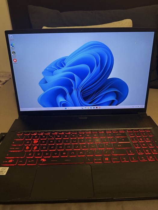 Laptop gaming MSI i7 gen 10