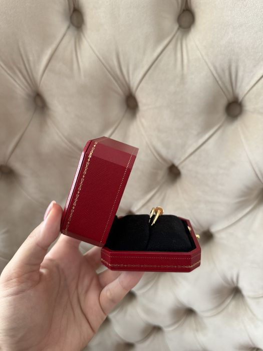 Кольцо Cartier Juste Un Clou с бриллиантами