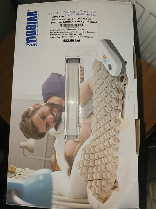 Sistem saltea antiescare și pompă,MINOA,130kg,Mobiak