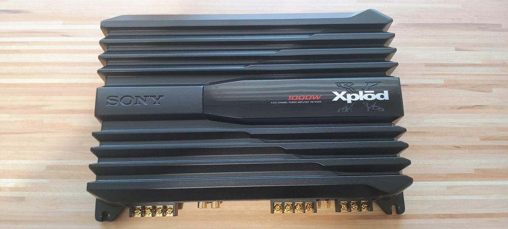 Pachet Subwoofer Crunch MRQ12 + Difuzor + Amplificator Sony XM-N1004