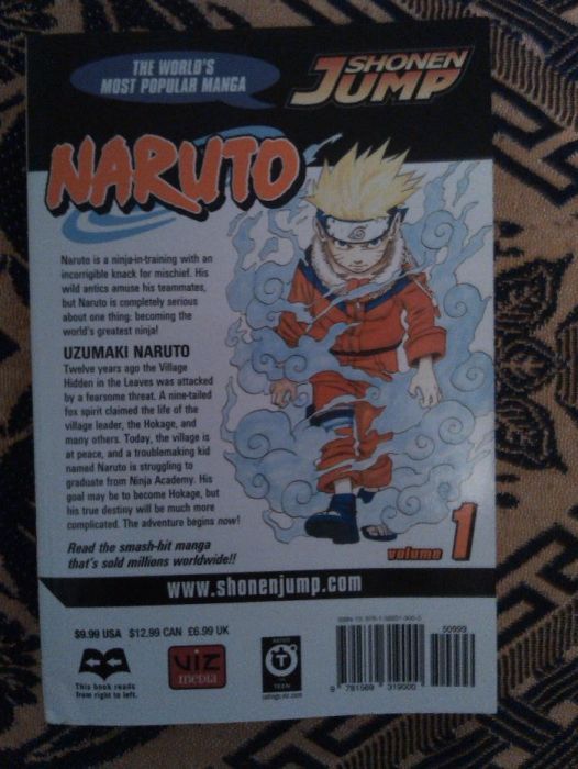 Naruto manga Naruto