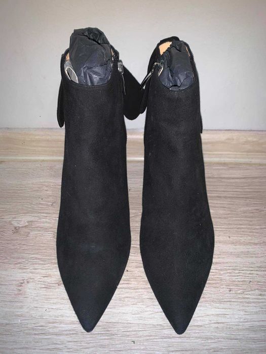 Дамски боти естествен велур