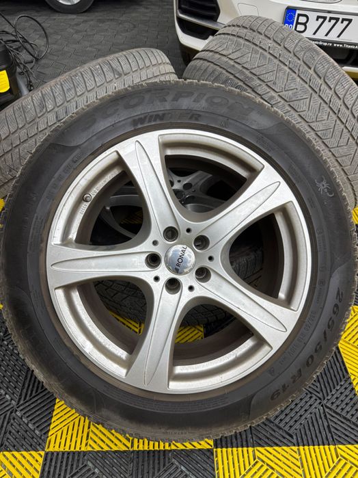 Jante R19 BMW X5 + Anvelope Iarnă Pirelli Scorpion Winter 265/50 R19