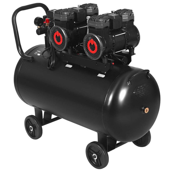 Compresor de aer, capacitate rezervor 100 litri, debit 585l/mim,