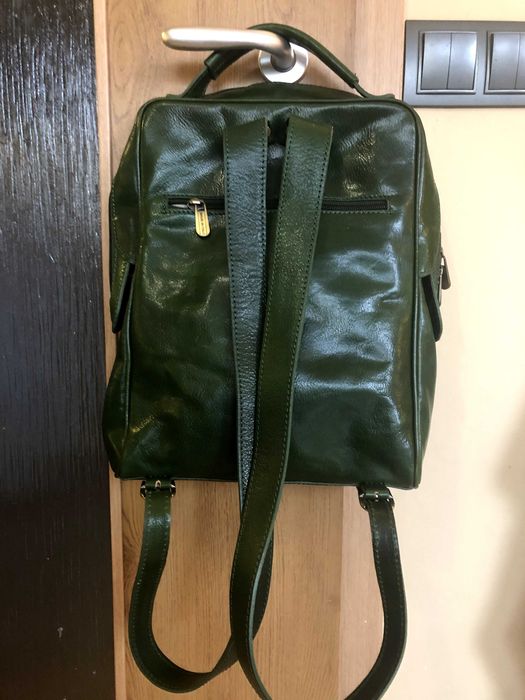 Дамска кожена раница Vera Pelle (нова)