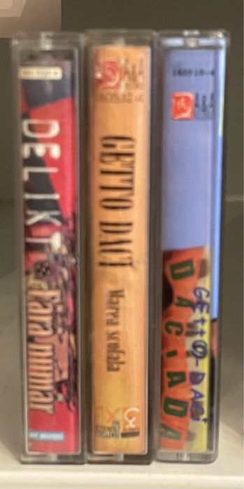 Casete hip-hop romanesc (delikt, getto daci, racla, bug, etc)