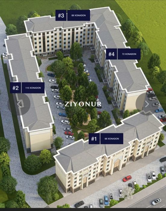 2 хонали уй сотилади