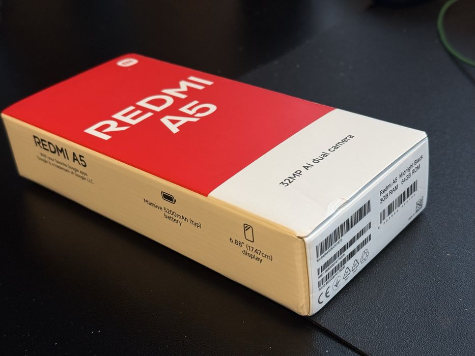 Smartphone Redmi A5 Nou 64GB - Sigilat, cu Garantie