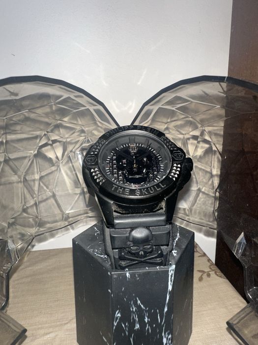 Часавник Philipp Plein THE SKULL ALL BLACK