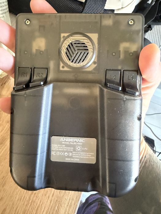 ANBERNIC RG406V Transparent Black