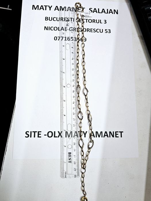 Vand lantic din aur 14 k 8.98 g cod 421