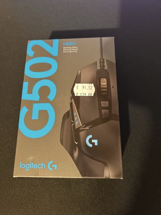 Геймърска мишка logitech G502- чисто нова неотваряна