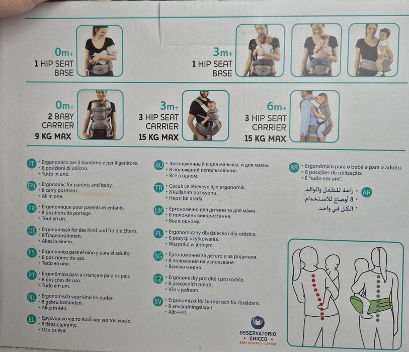 Marsupiu 3 in 1 Chicco