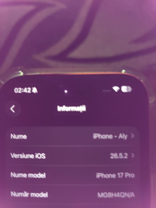 iPhone 17 Pro 256 gb Cosmic Orange