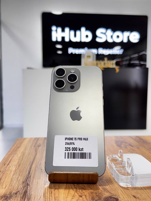 iPhone 15 Pro Max•256GB/81%Titanium Айфон 15 Про Макс•256гб/81%титан