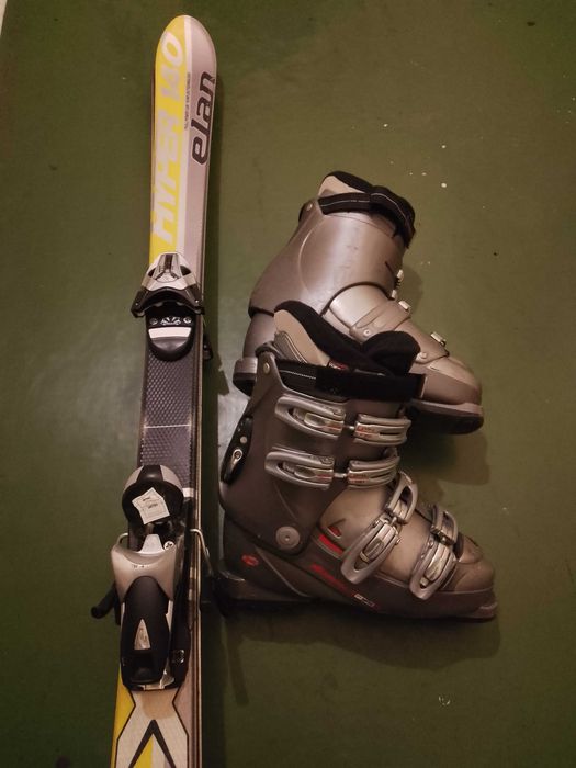 Ски екип - ски Elan 140 см, обувки Nordica 25-25.5