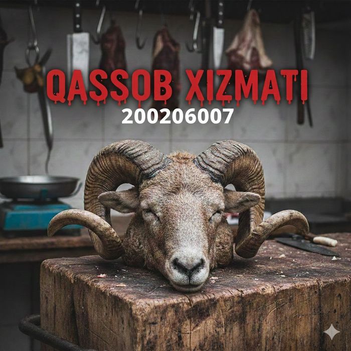 Toʻy va marosimlarga mol va qoʻy soʻyib beramiz