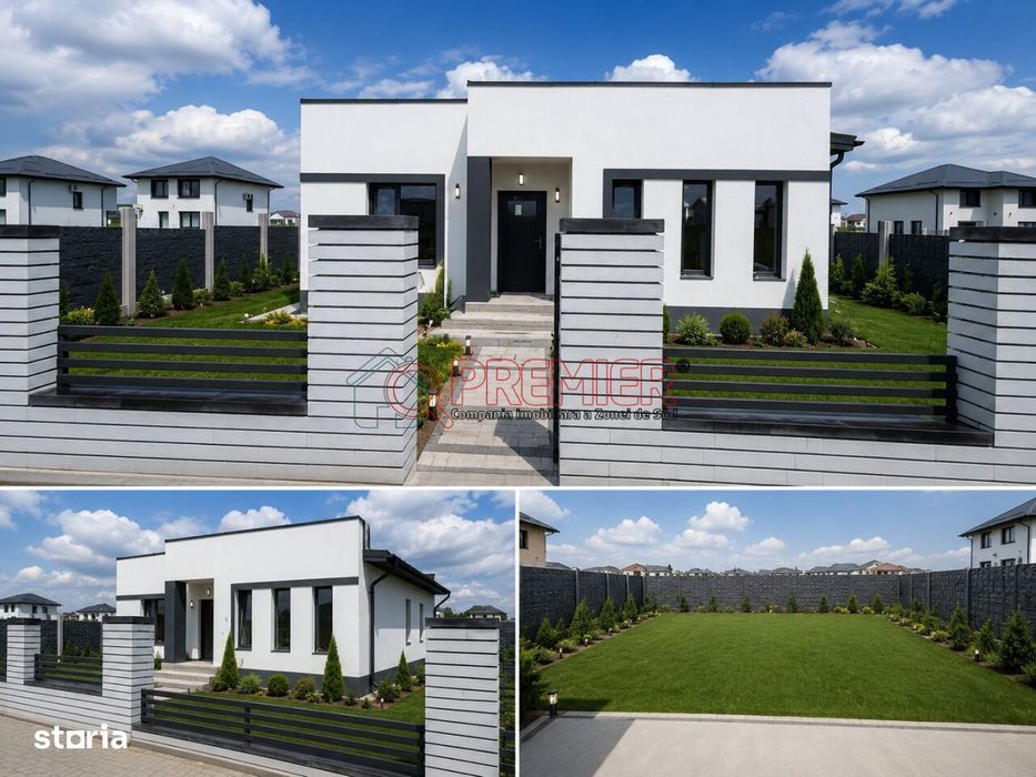 Casă 4 camere - 82,9 mp utili + 13,85 mp terasa - Vidra - Berceni -