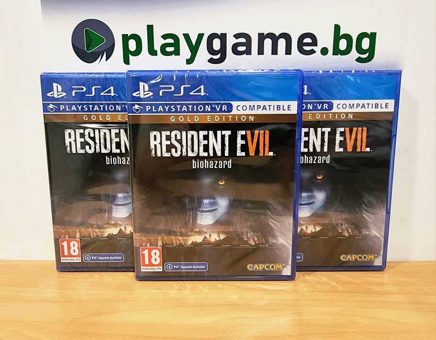 Чисто нова игра Resident Evil VII Gold Edition за PS4
