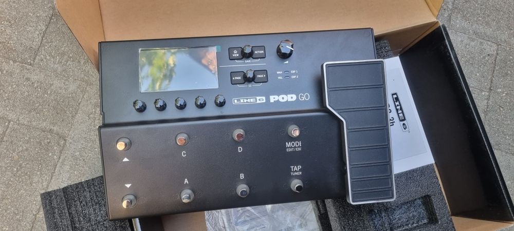Vand Procesor chitara Line 6 Pod Go