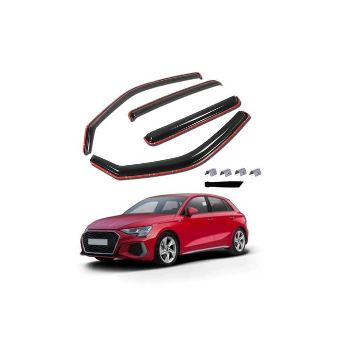 Комплект от 4 броя ветробрани за Audi A3 Sportback 5 врати 2012-2020